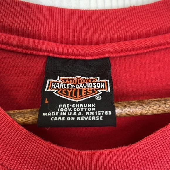 Harley Davidson - Low Country Charlestown South Carolina Faded Out T Shirt Large - Picture 9 of 13